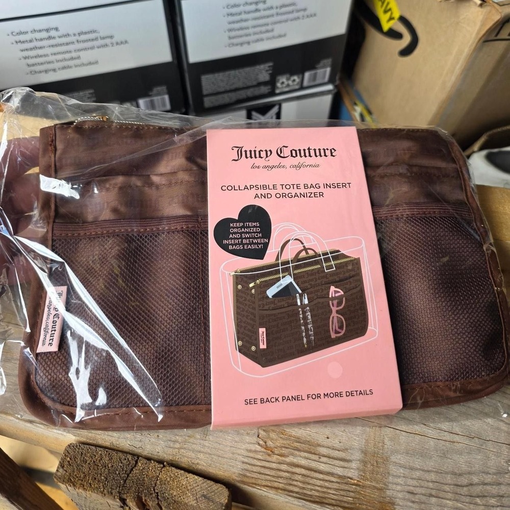Brown juicy couture organizer